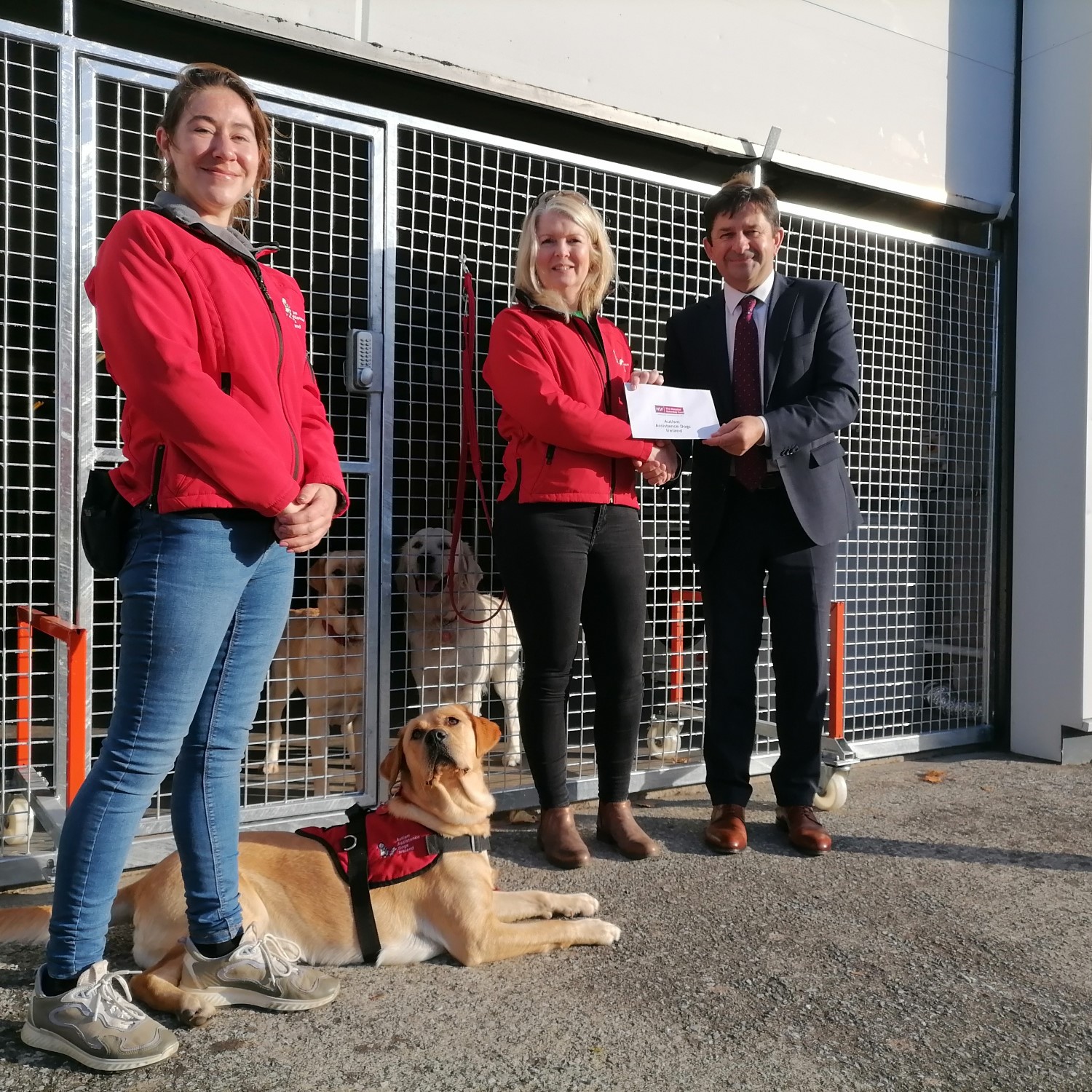 autism assistance dogs ireland charity donation grant hospital saturday fund